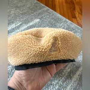 Unisex Kangol Wheat Plush Beret Hat new size L-XL